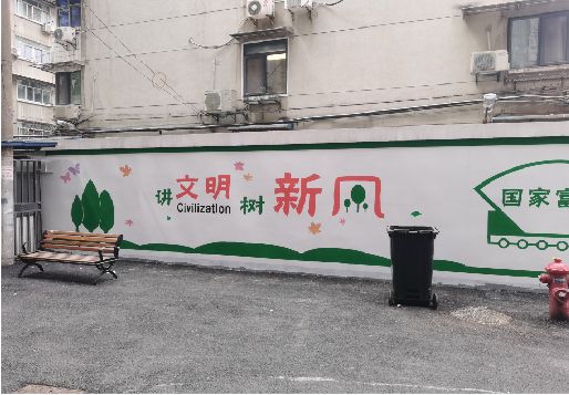 龙胜社区墙绘